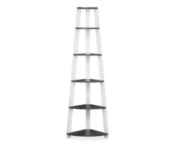 Monarch 5-Shelf Etagere Corner Bookcase 24 Monarch 5-Shelf Etagere Corner Bookcase -COSCO Store 810542443 2