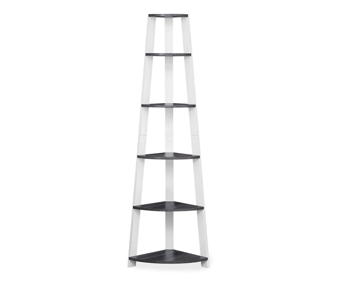 Monarch 5-Shelf Etagere Corner Bookcase 5 Monarch 5-Shelf Etagere Corner Bookcase - Image 3