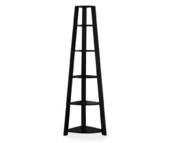 Monarch 5-Shelf Etagere Corner Bookcase 29 Monarch 5-Shelf Etagere Corner Bookcase -COSCO Store 810542445 2