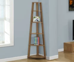 Monarch 5-Shelf Etagere Corner Bookcase 33 Monarch 5-Shelf Etagere Corner Bookcase -COSCO Store 810542446 1