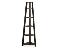 Monarch 5-Shelf Etagere Corner Bookcase 26 Monarch 5-Shelf Etagere Corner Bookcase -COSCO Store 810542449 2