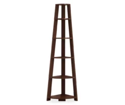 Monarch 5-Shelf Etagere Corner Bookcase 28 Monarch 5-Shelf Etagere Corner Bookcase -COSCO Store 810542450 2