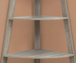 Monarch 4-Shelf Etagere Corner Bookcase -COSCO Store 810542452 3