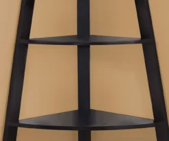 Monarch 4-Shelf Etagere Corner Bookcase -COSCO Store 810542456 3