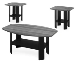 Monarch 3-Piece Occasional Table Set -COSCO Store 810542459 2