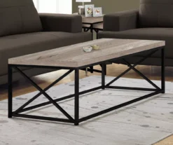 Monarch Reclaimed Wood Look Coffee Tables -COSCO Store 810542470 1