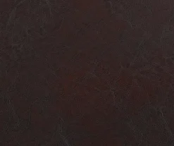 Memphis Black Metal & Brown Faux Leather Circle Back Counter Stool -COSCO Store 810543053 A8 7