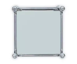 Hawkins Chrome & Glass 3-Shelf Rolling Cart -COSCO Store 810543096 5