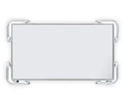 Hampton Silver 2-Shelf Rolling Steel Bar Cart -COSCO Store 810543098 5