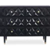 Urban Fresh Black & Gold 6-Drawer Textured Geometric Dresser 1 Urban Fresh Black & Gold 6-Drawer Textured Geometric Dresser -COSCO Store 810543103 3