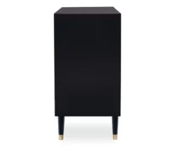 Urban Fresh Black & Gold 6-Drawer Textured Geometric Dresser -COSCO Store 810543103 4