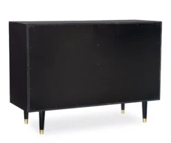 Urban Fresh Black & Gold 6-Drawer Textured Geometric Dresser -COSCO Store 810543103 5