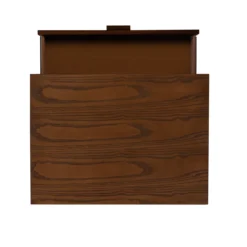 Shay Walnut 1-Drawer Wood Nightstand 10 Shay Walnut 1-Drawer Wood Nightstand -COSCO Store 810543117 4