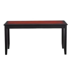 Shirley Black Cherry Transitional Wood Coffee Table -COSCO Store 810543142 4