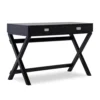Cami Black X-Base Campaign Style Writing Desk -COSCO Store 810543183 1
