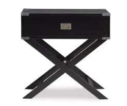 Cami Single Drawer X Base Accent Table -COSCO Store 810543184 A0 2