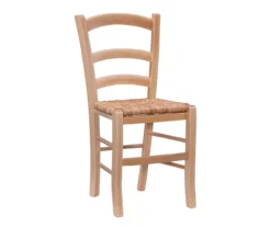 Bordeaux Natural Handwoven Ladder Back Side Chairs, 2-Pack -COSCO Store 810543191 A0 2