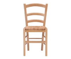 Bordeaux Natural Handwoven Ladder Back Side Chairs, 2-Pack -COSCO Store 810543191 A0 3