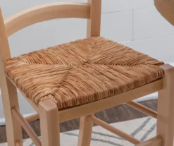 Bordeaux Natural Handwoven Ladder Back Side Chairs, 2-Pack -COSCO Store 810543191 A0 8