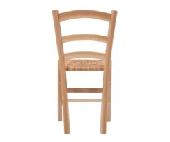 Bordeaux Natural Handwoven Ladder Back Side Chairs, 2-Pack -COSCO Store 810543191 A2 6