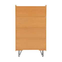 Nate Ash 4-Shelf Bookcase -COSCO Store 810543195 5