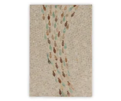 Global Designs Gold Geometric Capiz Mosaic Fish Pattern Accent Table 11 Global Designs Gold Geometric Capiz Mosaic Fish Pattern Accent Table -COSCO Store 810543217 5