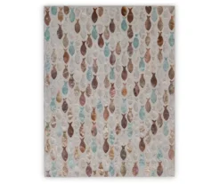 Global Designs Gold Geometric Capiz Mosaic Fish Pattern C Accent Table 10 Global Designs Gold Geometric Capiz Mosaic Fish Pattern C Accent Table -COSCO Store 810543218 4