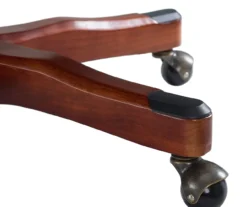 Austin Brown Linen Cow Print Office Chair 16 Austin Brown Linen Cow Print Office Chair -COSCO Store 810543224 A8 6