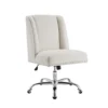 Comfort Home Warm White Sherpa Chair