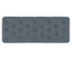 Claire Linen Upholstered Rolling Bench -COSCO Store 810543278 5