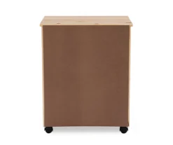 Craft Mate Wide Natural 6-Drawer Rolling Storage Cart -COSCO Store 810543296 5