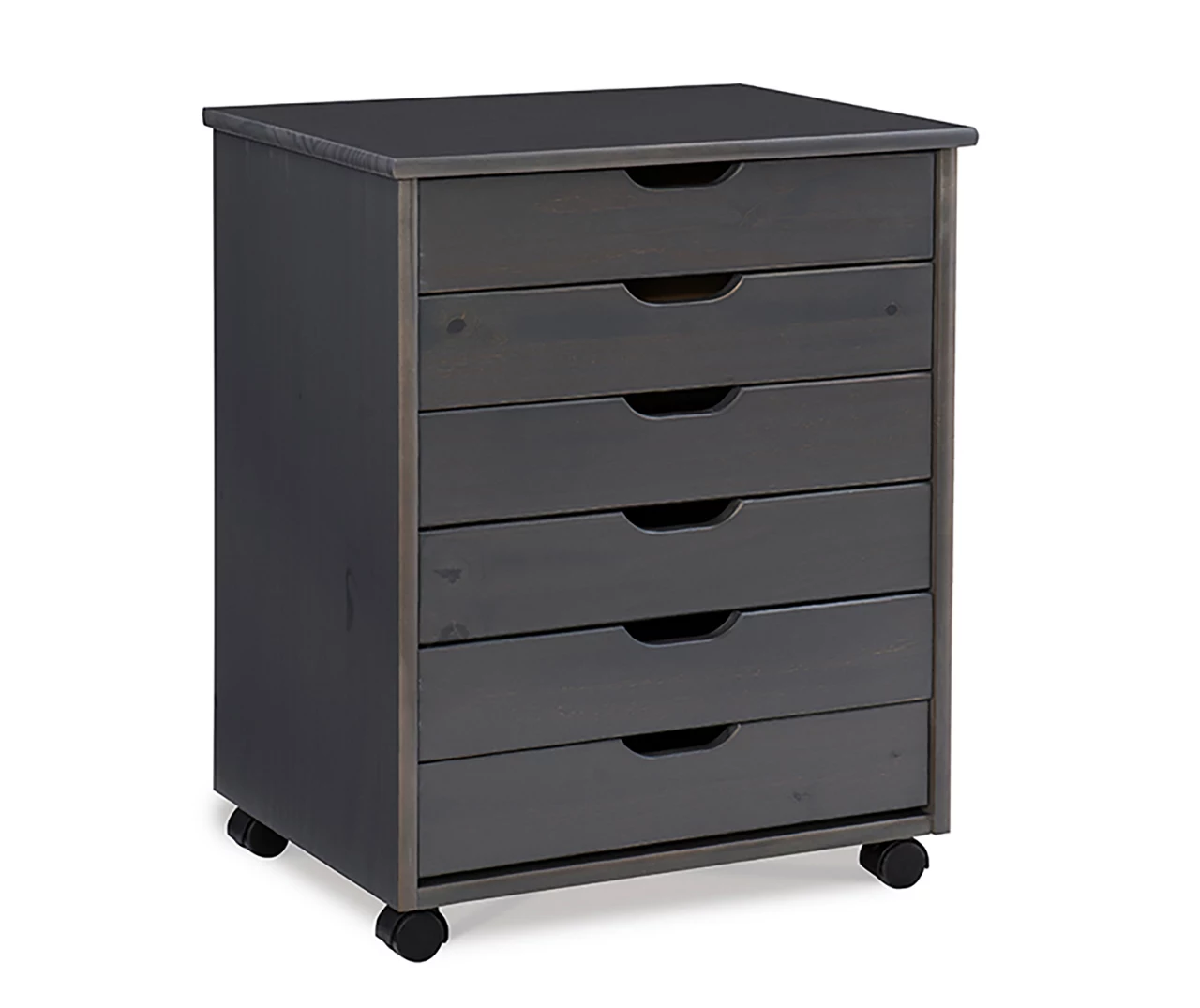 Craft Mate Wide Gray 6-Drawer Rolling Storage Cart 3 Craft Mate Wide Gray 6-Drawer Rolling Storage Cart