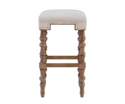 Chilton Brown Striped Backless Bar Stool -COSCO Store 810543327 A0 2