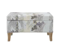 Lisa Palm Tree Storage Ottoman -COSCO Store 810543332 3