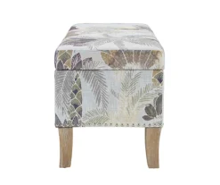 Lisa Palm Tree Storage Ottoman -COSCO Store 810543332 5