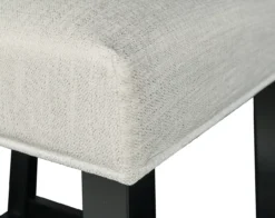 Blaire White Glitz Nailhead Bar Stool -COSCO Store 810543340 3