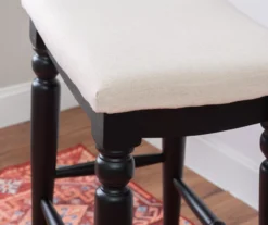 Bristol Black & White Backless Bar Stool -COSCO Store 810543396 A0 9