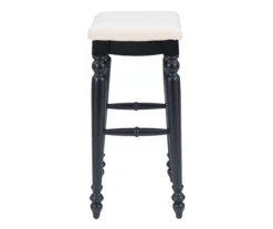 Bristol Black & White Backless Bar Stool -COSCO Store 810543396 A1 3