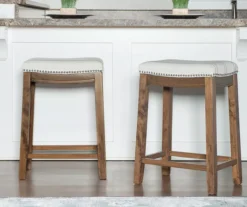 Brooke 26" Backless Nailhead Counter Stool 14 Brooke 26" Backless Nailhead Counter Stool -COSCO Store 810543415 2