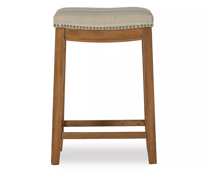 Brooke 26" Backless Nailhead Counter Stool 6 Brooke 26" Backless Nailhead Counter Stool - Image 4