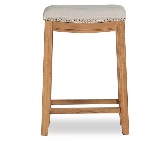Brooke 26" Backless Nailhead Counter Stool 7 Brooke 26" Backless Nailhead Counter Stool - Image 5