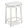 32" Brooke White Backless Counter Stool -COSCO Store 810543420 1