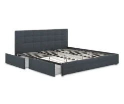 Atwater Living DHP Ryder Linen Upholstered Bed With Storage -COSCO Store 810543641 3