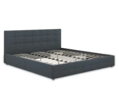 Atwater Living DHP Ryder Linen Upholstered Bed With Storage -COSCO Store 810543641 5