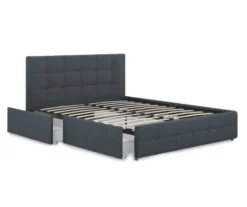 Atwater Living DHP Ryder Linen Upholstered Bed With Storage -COSCO Store 810543642 3