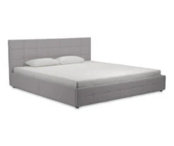 Atwater Living DHP Ryder Linen Upholstered Bed With Storage -COSCO Store 810543648 3