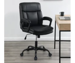 Real Living Faux Leather Office Chair -COSCO Store 810547500