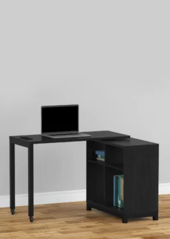Real Living Seven Hills Metal & Melamine 4-Cube Pivot Desk With USB Charging -COSCO Store 810561092 11