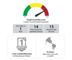 Ivory Oak 3-Door Storage Wardrobe -COSCO Store 810561398 7