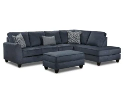 Dancaster Navy Storage Ottoman -COSCO Store 810569828 810569829 810569830 1